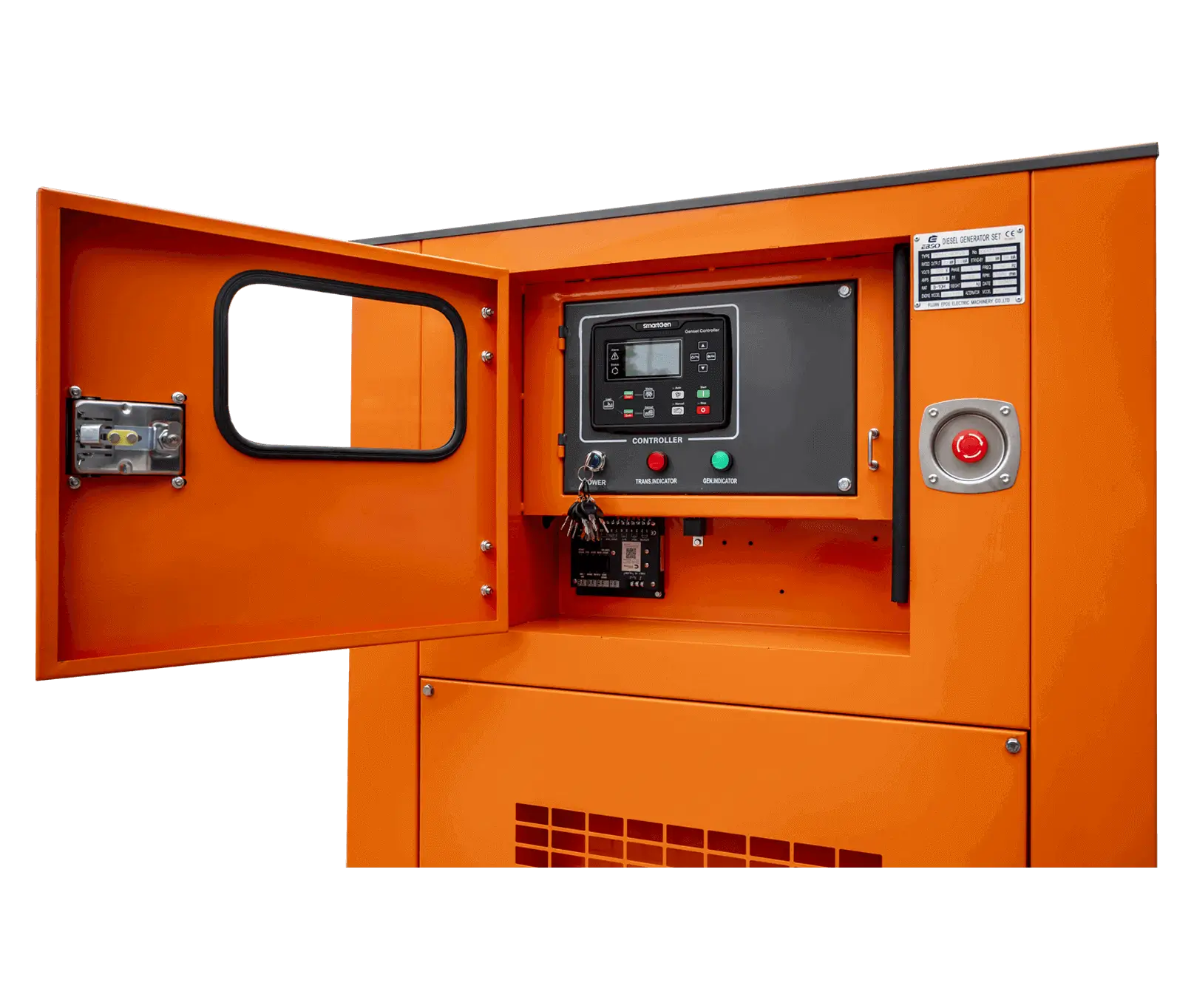 Generador diésel de 125KVA/100KW con motor WEICHAI