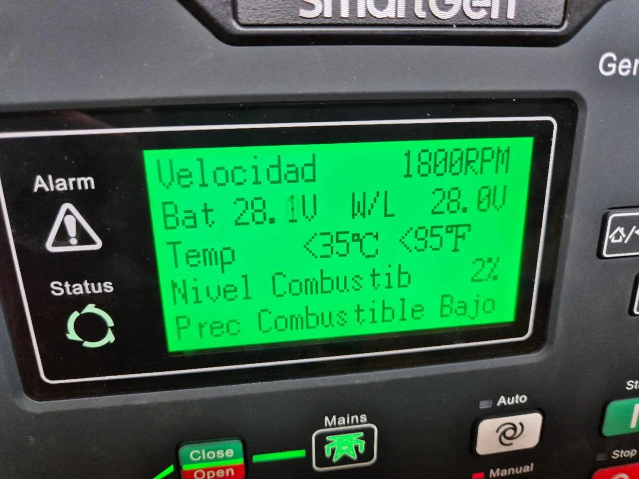 Solución de problemas de visualización inexacta del nivel de aceite en grupos electrógenos diésel - Soluciones expertas