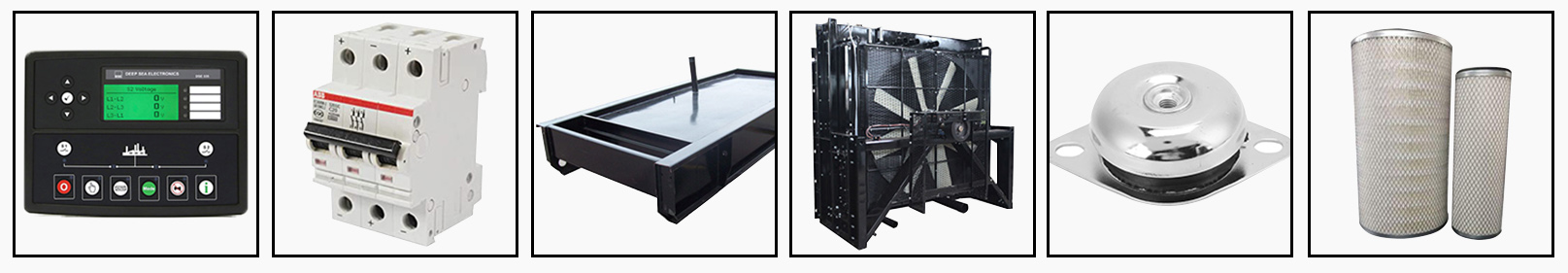 Componentes principales de un generador trifásico Componentes principales de un generador trifásico