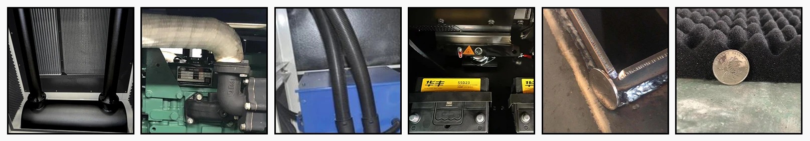 Repuestos comerciales para generadores